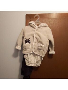 Nwot 3 Piece Panda Bear Set For Babies
